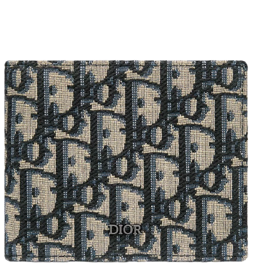 Ví Dior Wallet 'Beige Black' 2OBBH027YSE-H05E