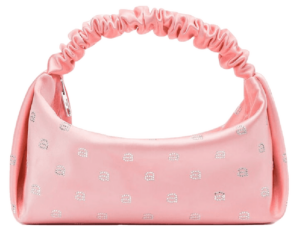 Túi Alexander Wang Hotfix Scrunchie Mini Bag In Satin 'Prism Pink' 20123R30T671