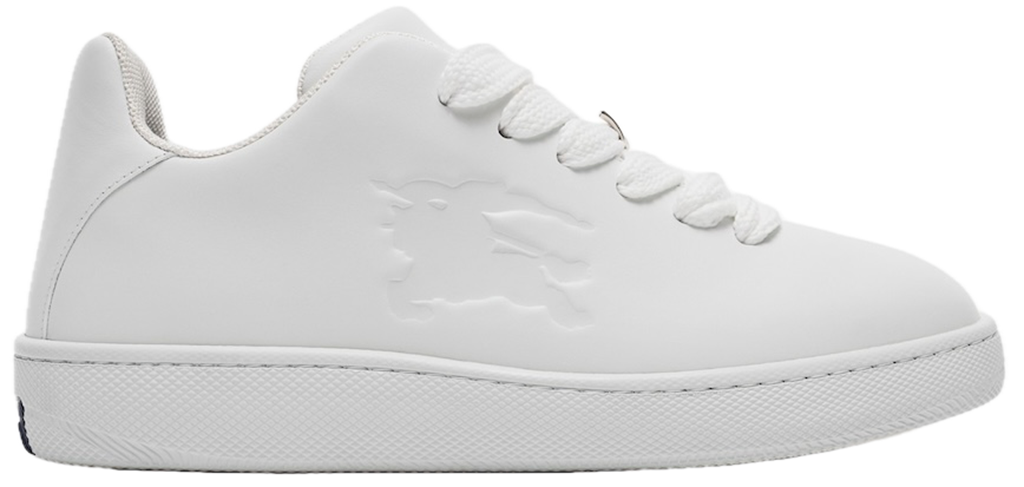 Giày Burberry Leather Box Sneakers ‘White’ 80833261