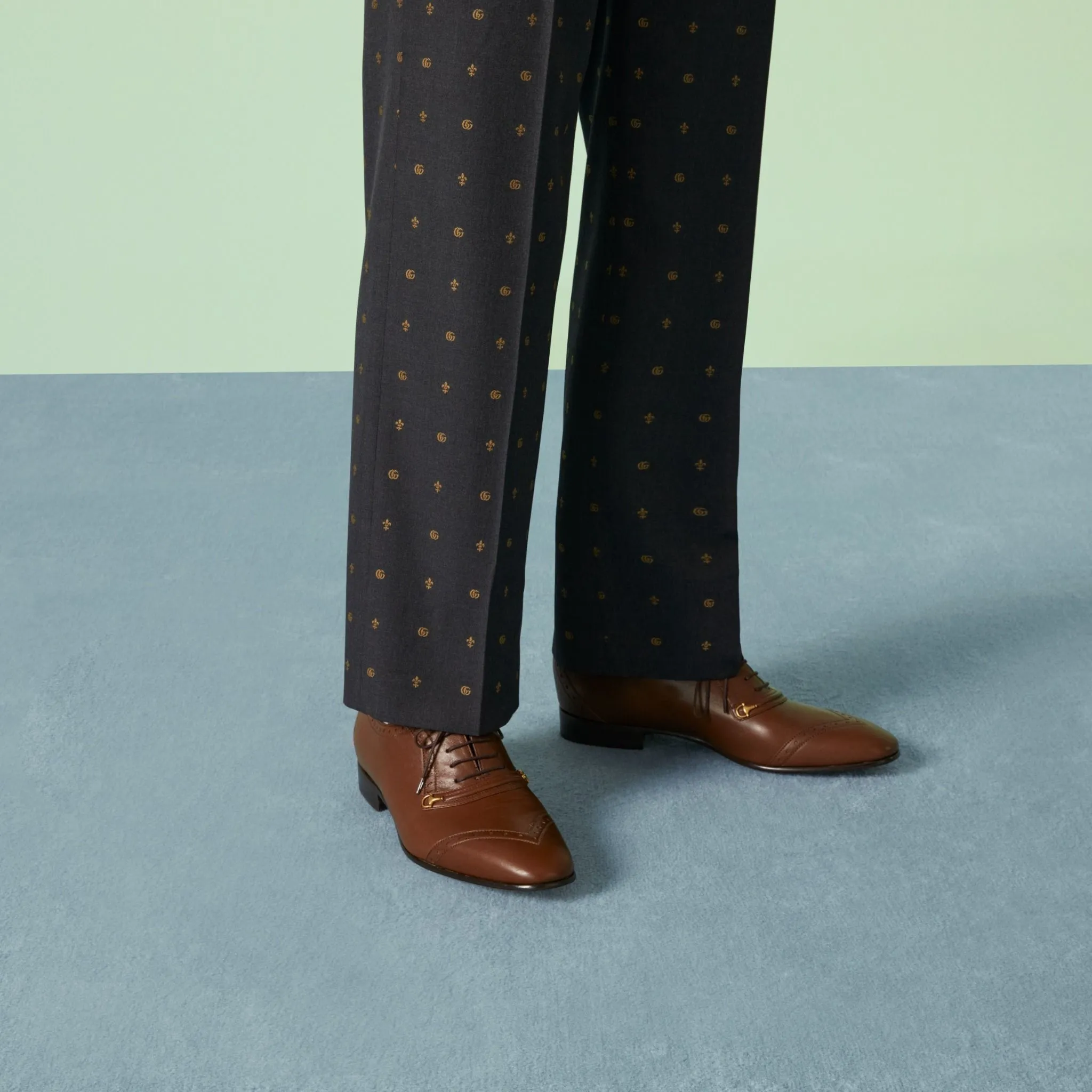 Alternative view of Giày Gucci Lace-up Shoe ‘Brown’ 745831-AACAI-2361