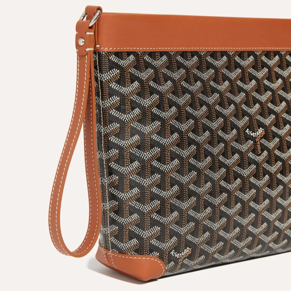 Alternative view of Túi Goyard Conti Pouch ‘Black Tan’ CONTIPPMLTY01CL03P