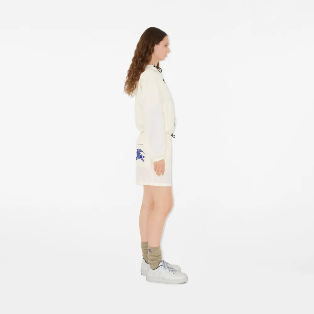 Giày Burberry Leather Stock Sneakers ‘White’ 80956981 - Ảnh 3