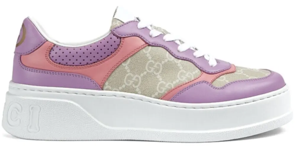 Giày Gucci GG Supreme Canvas ‘Purple’ 670408-UPG90-5471
