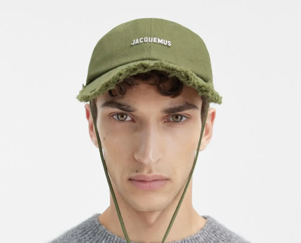 Mũ Jacquemus The Artichaut Cap ‘Khaki’ 235AC452-5012-560 - Ảnh 3