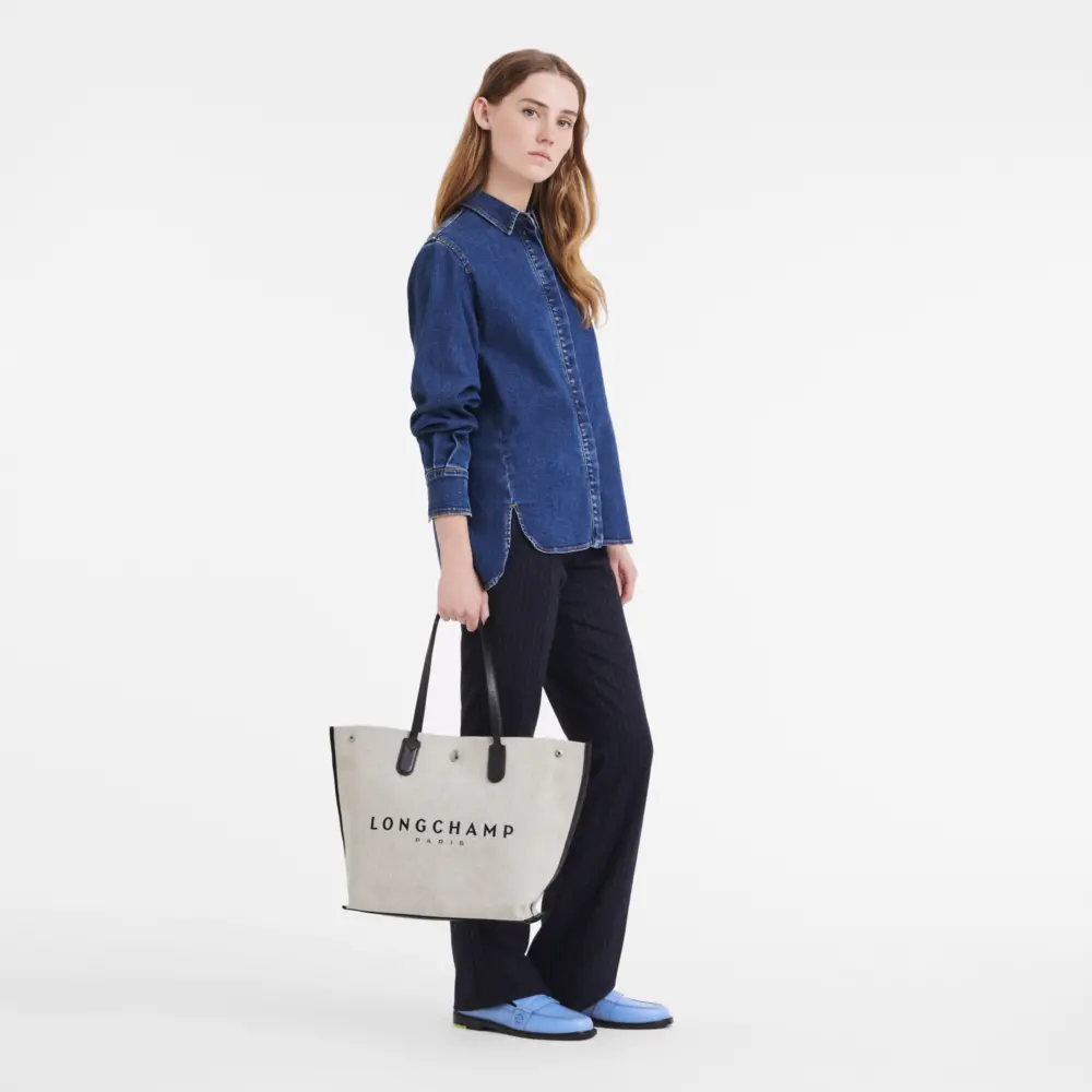 Alternative view of Túi Longchamp Essential L Tote Bag 'Ecru' 10090HSG037
