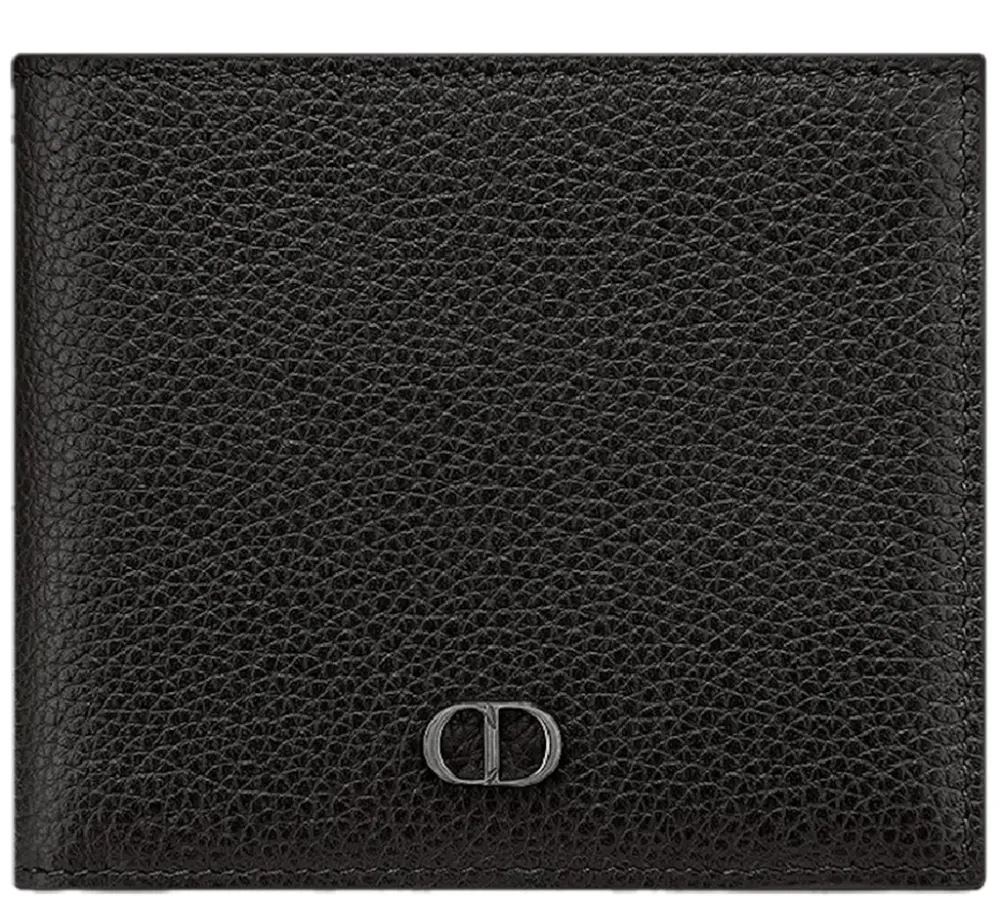 Ví Dior CD Icon Bifold Wallet 'Black' 2ESBH027CDI-H00N