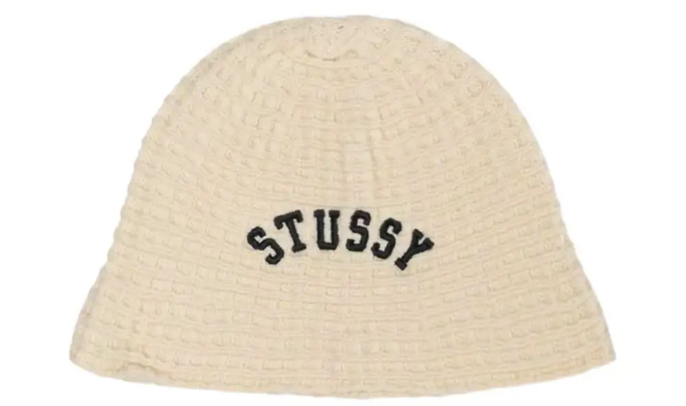 Mũ Stussy Bucket Hat Logo ‘Bone’ 1321201