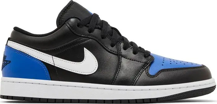 Giày Nike Air Jordan 1 Low ‘Black Royal Toe’ 553558-042