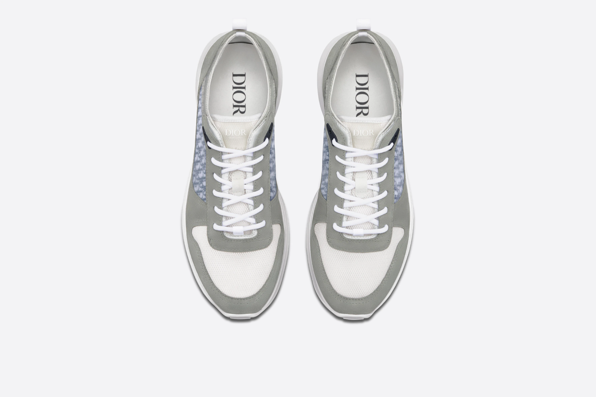 Giày Dior B25 Runner ‘Gray Suede Dior’ 3SN283ZMI-H865 - Ảnh 4