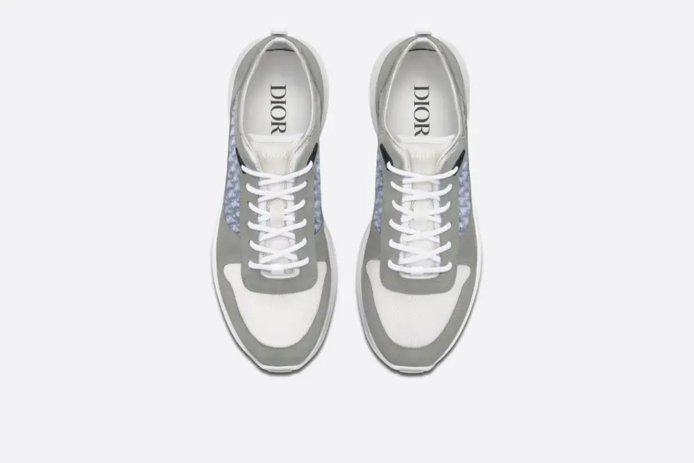 Giày Dior B25 Runner ‘Gray Suede Dior’ 3SN283ZMI-H865 - Ảnh 4