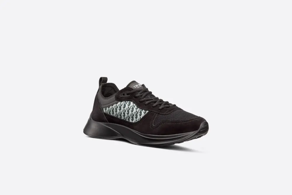 Alternative view of Giày Dior B25 Runner ‘Black Suede Dior’ 3SN283YUH-H900
