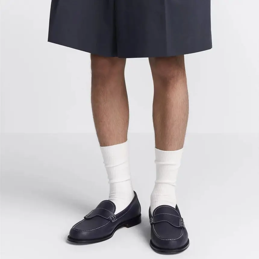 Alternative view of Giày Dior Granville Loafer ‘Deep Blue’ 3LO146YJK-H520
