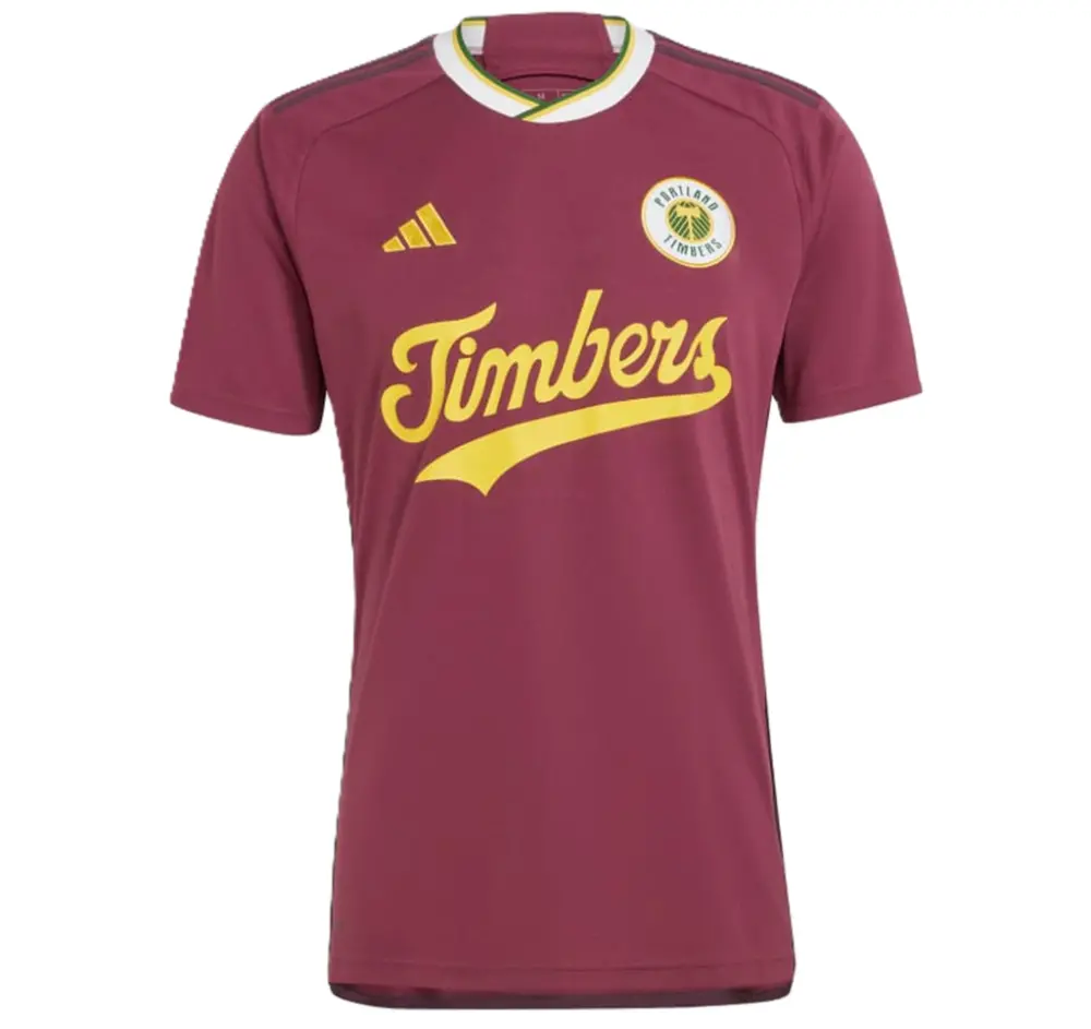 Áo Adidas Portland 24 Timbers Archive ‘Burgundy’ IN4288