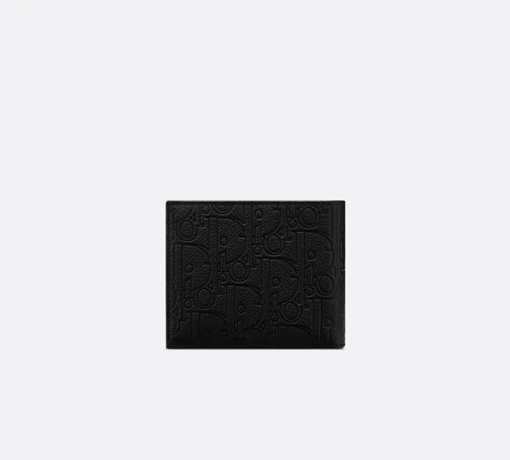 Ví Dior Bifold Wallet ‘Black’ 2ESBC027FLG-H00N - Ảnh 4