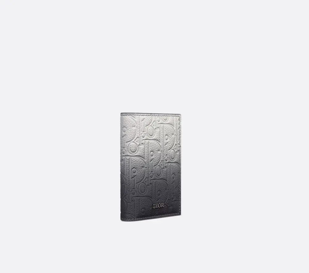 Alternative view of Ví Dior Vertical Bifold ‘Gradient Grey’ 2ESCH138DLF-H869