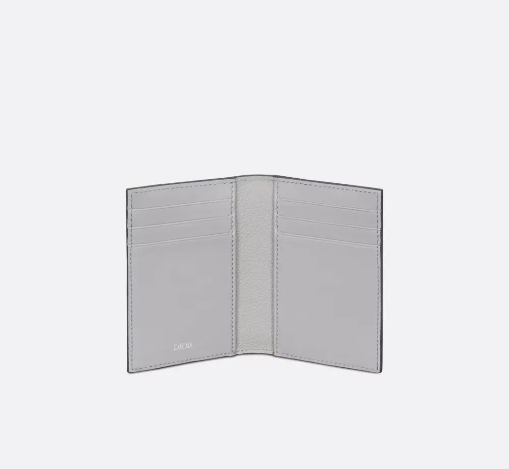 Ví Dior Vertical Bifold ‘Gradient Grey’ 2ESCH138DLF-H869 - Ảnh 3