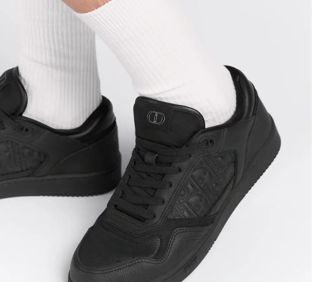 Giày Christian Dior B27 Low Top Sneaker ‘Black’ 3SN272ZAY-H900 - Ảnh 3