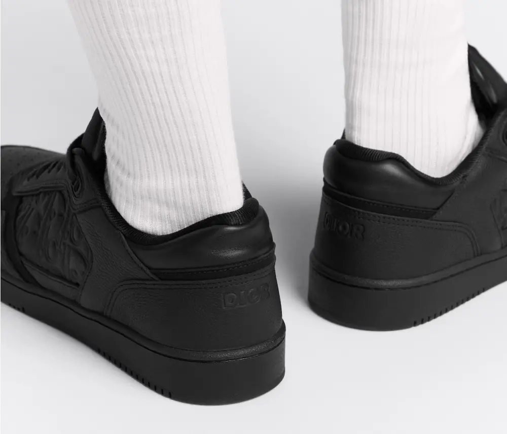 Giày Christian Dior B27 Low Top Sneaker ‘Black’ 3SN272ZAY-H900 - Ảnh 4