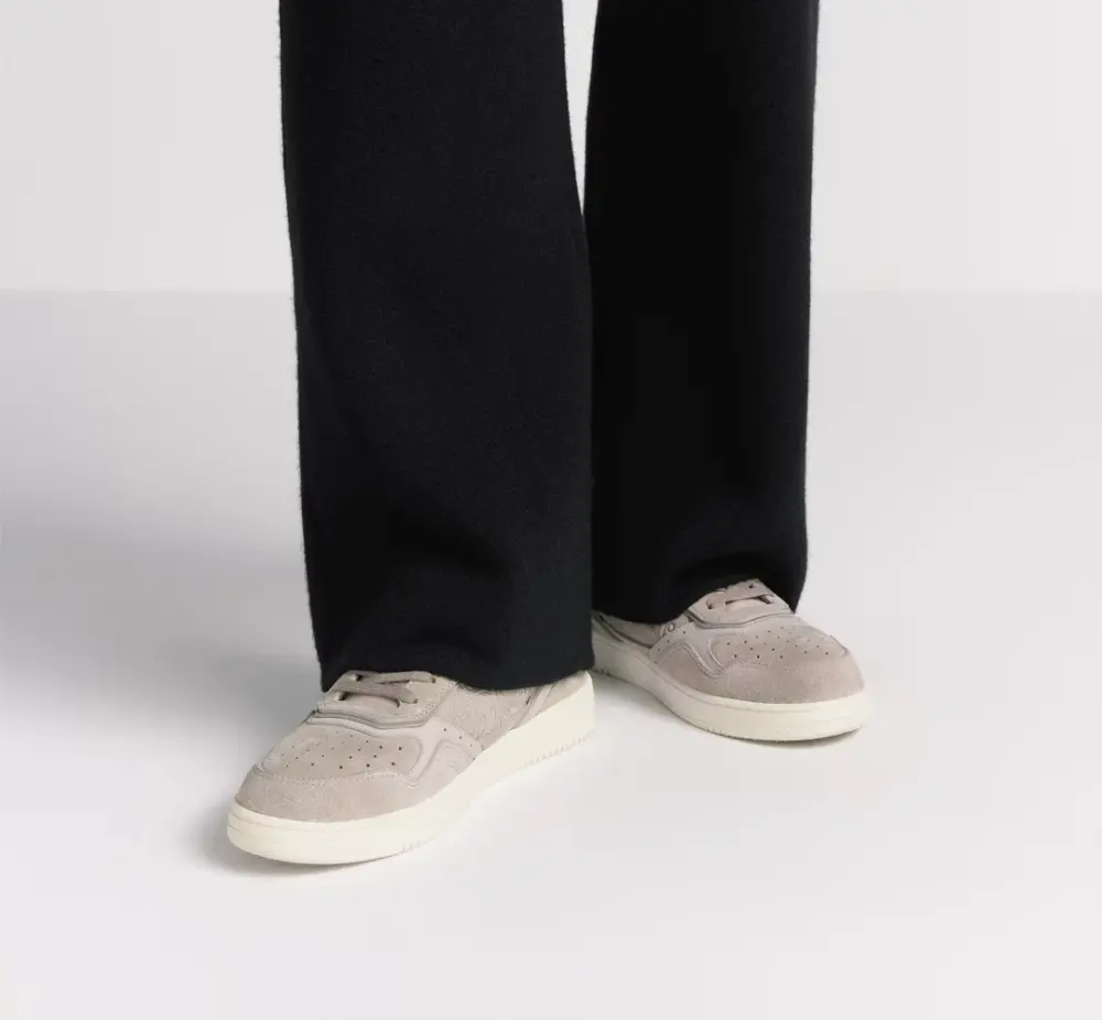 Alternative view of Giày Dior B27 Low-Top ‘Grey Suede’ 3SN272ZEC-H858