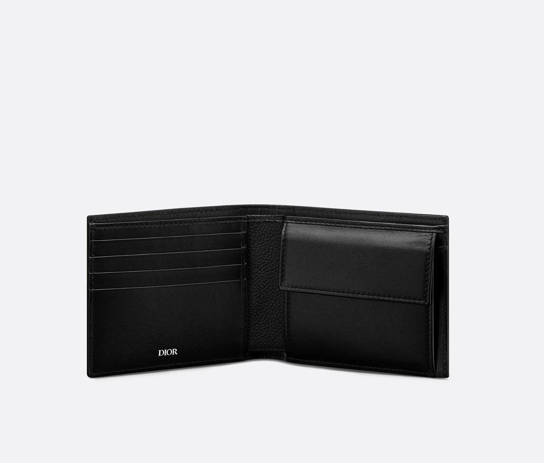 Ví Dior Bifold Wallet ‘Black’ 2ESBC027FLG-H00N - Ảnh 2