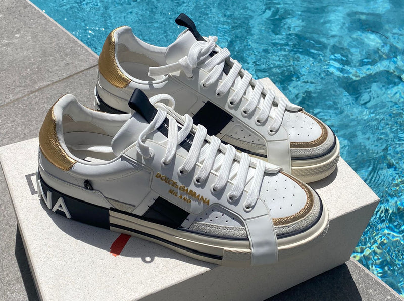 Giày Dolce & Gabbana Calfskin 2.0 Custom 'White' CS1863-AO222-8B996 - Ảnh 5