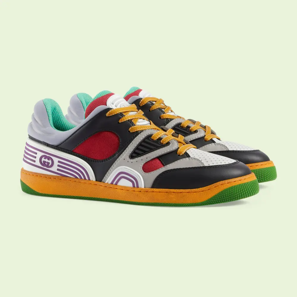 Giày Gucci Basket ‘Mutilcolor’ 697882-2SH90-1072 - Ảnh 4