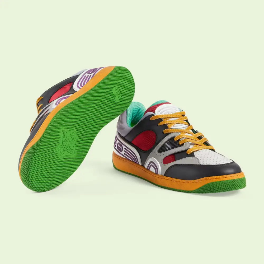 Giày Gucci Basket ‘Mutilcolor’ 697882-2SH90-1072 - Ảnh 5