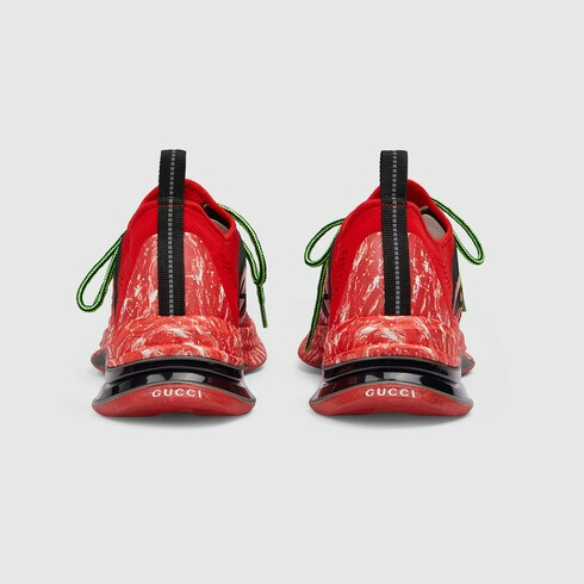 Giày Gucci Run Sneaker ‘Red’ 699219-USM10-8970 - Ảnh 5