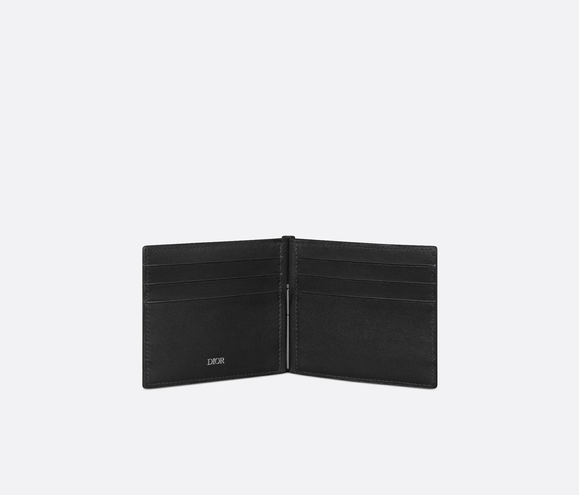 Alternative view of Ví Dior Wallet With Money Clip ‘Black’ 2ESBH069FLG-H00N