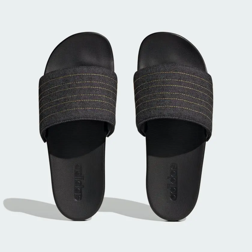 Dép Adidas Adilette Comfort Slide ‘Black Denim’ IG3031 - Ảnh 4