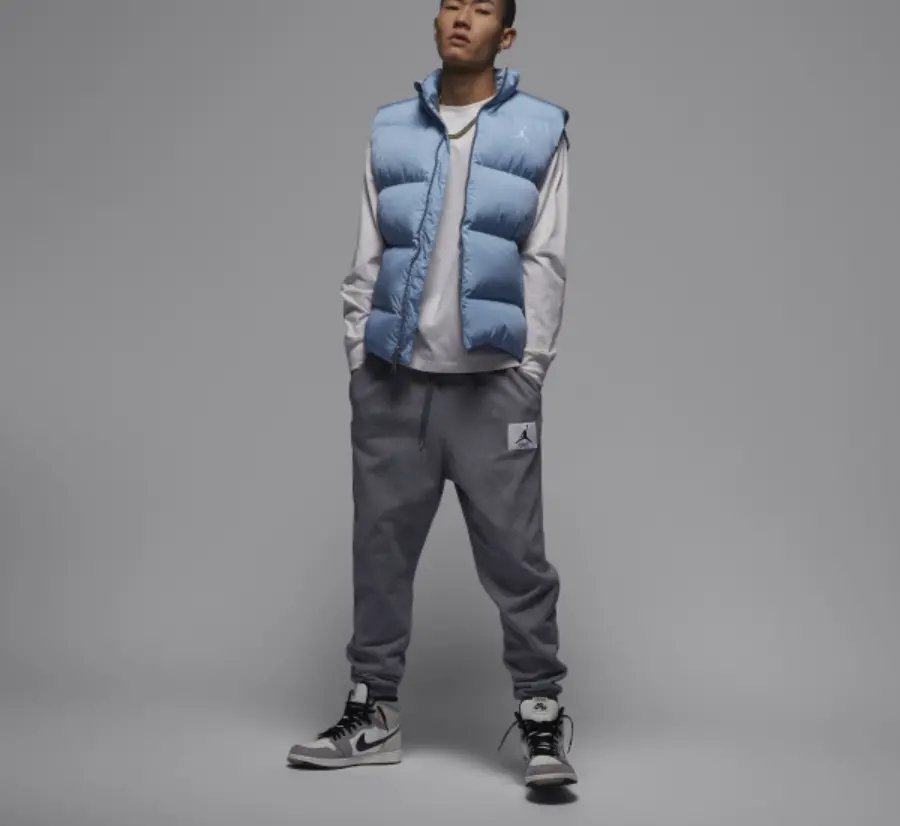 Alternative view of Áo Nike Jordan Essentials Vest ‘Blue’ FB7308-436