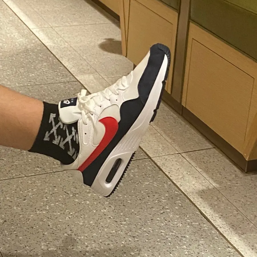 Giày Nike Air Max SC ‘White University Red’ CW4555-103 - Ảnh 5