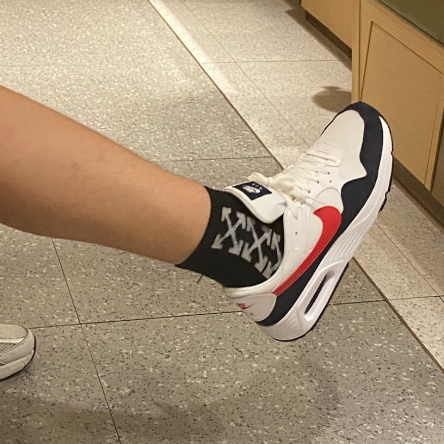 Giày Nike Air Max SC ‘White University Red’ CW4555-103 - Ảnh 4