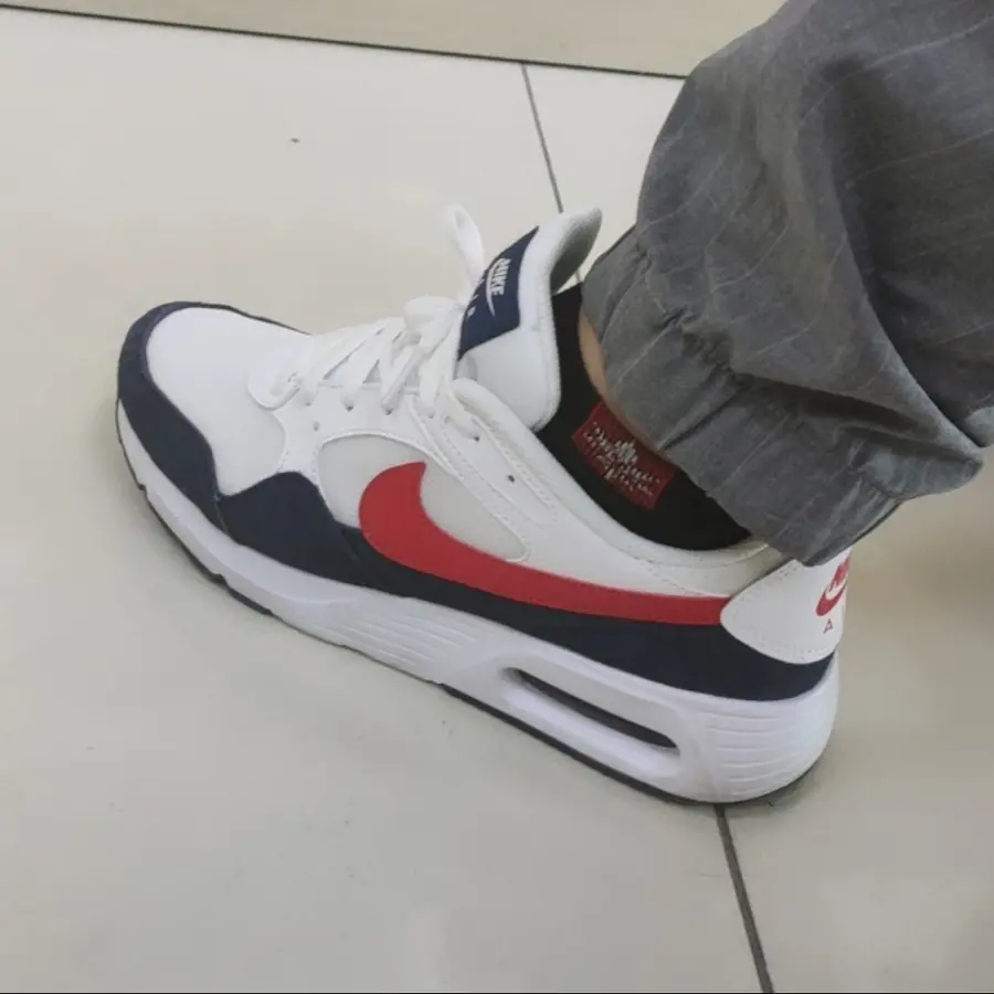 Alternative view of Giày Nike Air Max SC ‘White University Red’ CW4555-103
