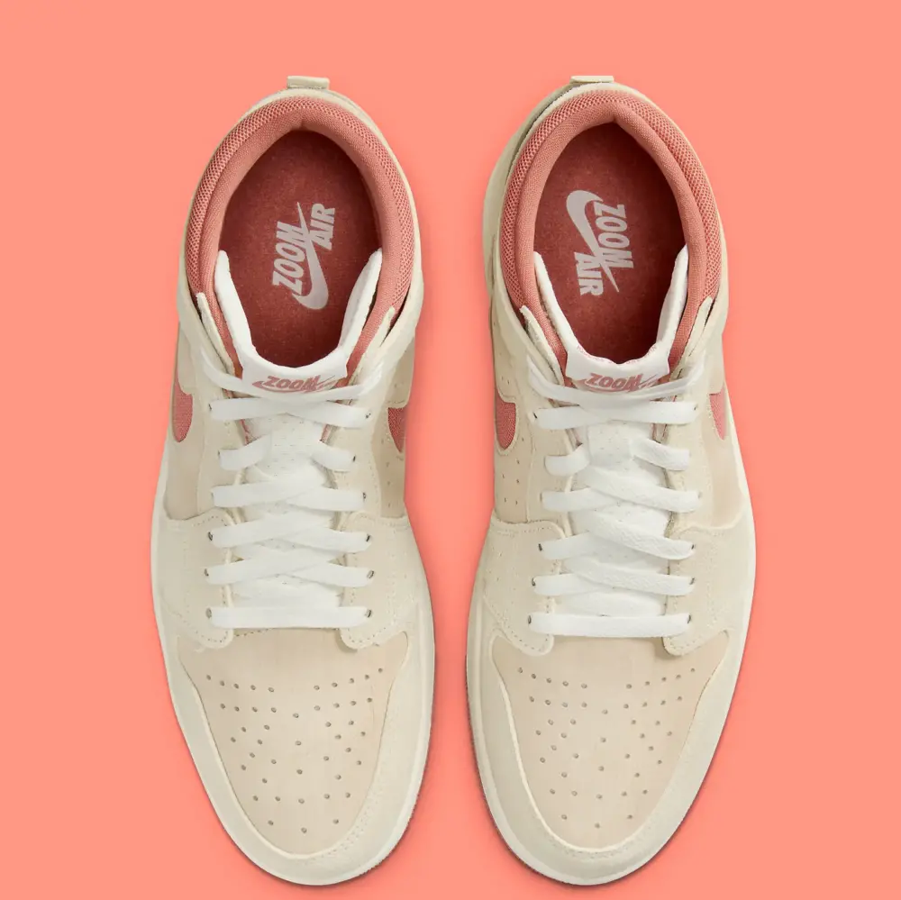 Giày Nike Air Jordan 1 High Zoom Comfort 2 ‘Burnt Sunrise’ DV1307-102 - Ảnh 6