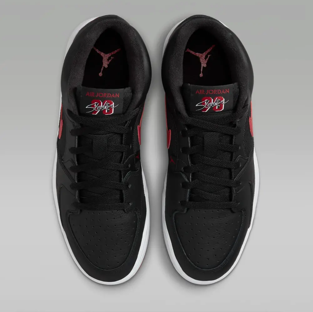 Giày Nike Air Jordan Stadium 90 ‘Black Gym Red’ DX4397-061 - Ảnh 4