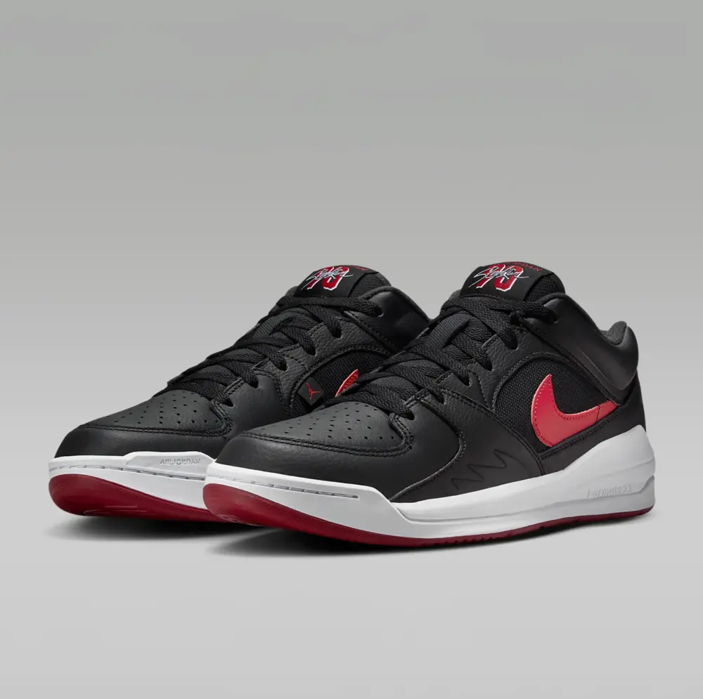 Giày Nike Air Jordan Stadium 90 ‘Black Gym Red’ DX4397-061 - Ảnh 5