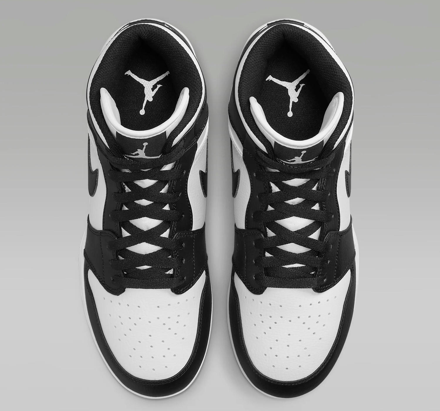 Giày Nike Air Jordan 1 Mid TD Cleat ‘Panda’ FJ6805-100 - Ảnh 4