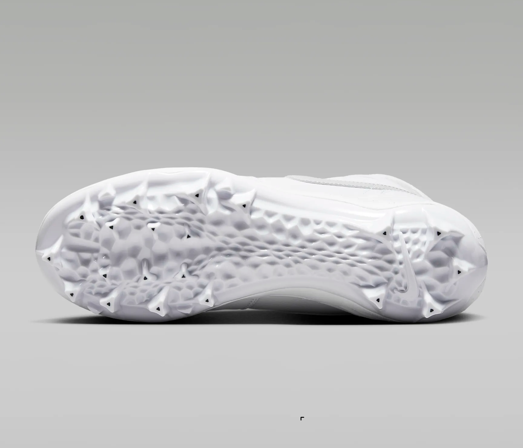 Giày Nike Air Jordan 1 Mid TD Cleat ‘White Grey Fog’ FJ6805-101 - Ảnh 3