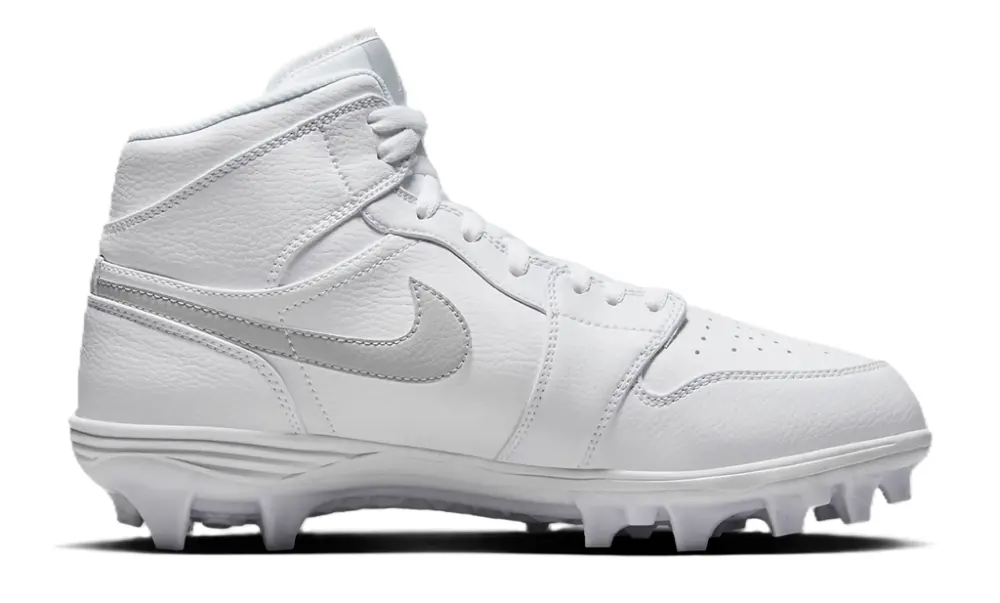 Giày Nike Air Jordan 1 Mid TD Cleat ‘White Grey Fog’ FJ6805-101