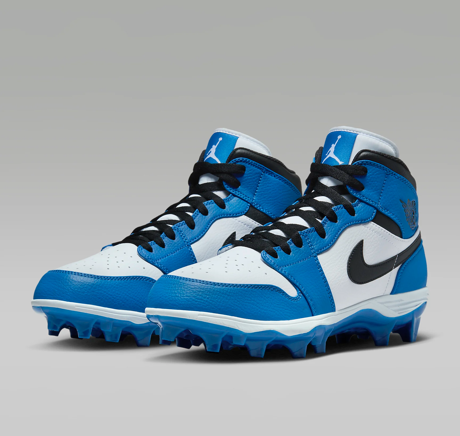 Giày Nike Air Jordan 1 Mid TD Cleat ‘Game Royal’ FJ6805-104 - Ảnh 5