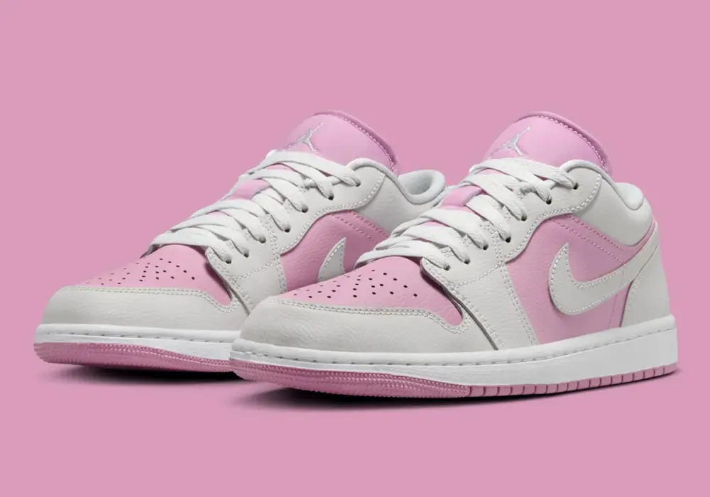Giày Nike Air Jordan 1 Low ‘Orchid Neutral Grey’ DC0774-510 - Ảnh 3