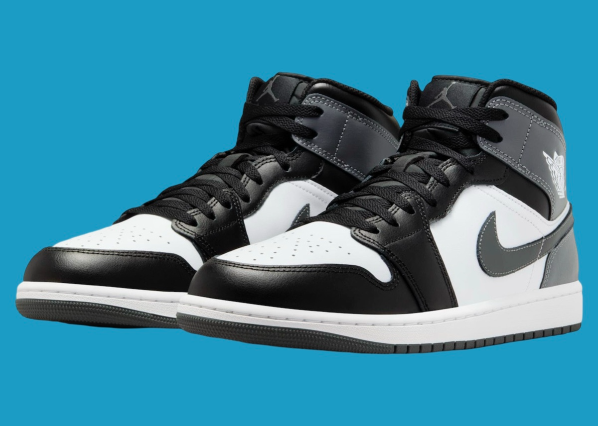 Giày Nike Air Jordan 1 Mid ‘Iron Grey’ DQ8426-001 - Ảnh 3