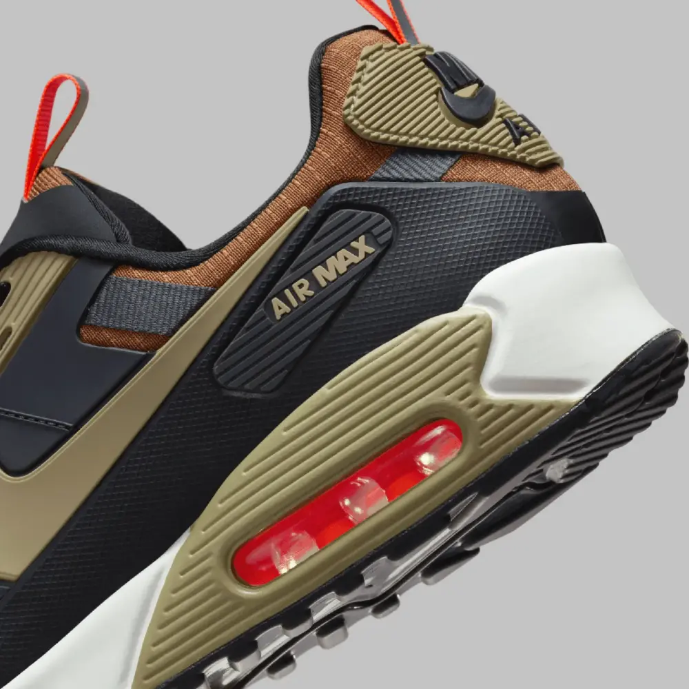 Giày Nike Air Max 90 Drift ‘Dark Smoke Grey Khaki’ FB2877-002 - Ảnh 4
