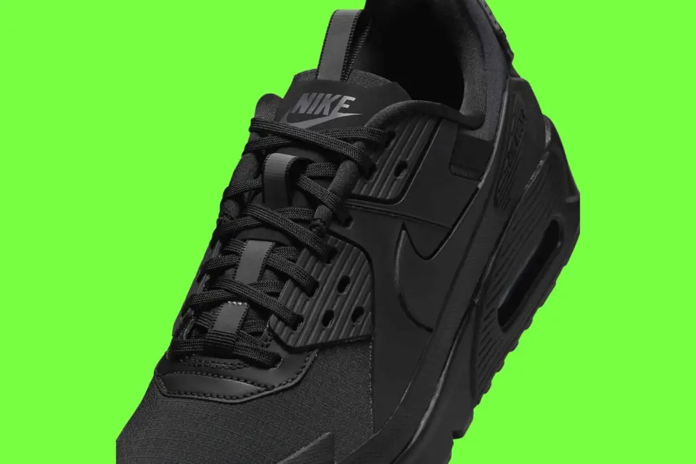 Giày Nike Air Max 90 Drift ‘Triple Black’ HQ1416-001 - Ảnh 4