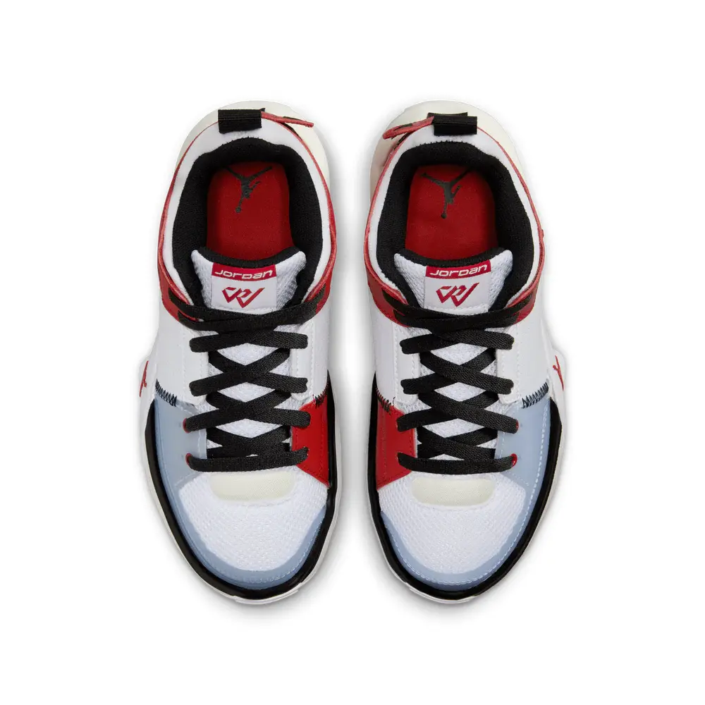 Giày Nike Jordan One Take 5 GS ‘White Black Red’ FD2338-160 - Ảnh 4