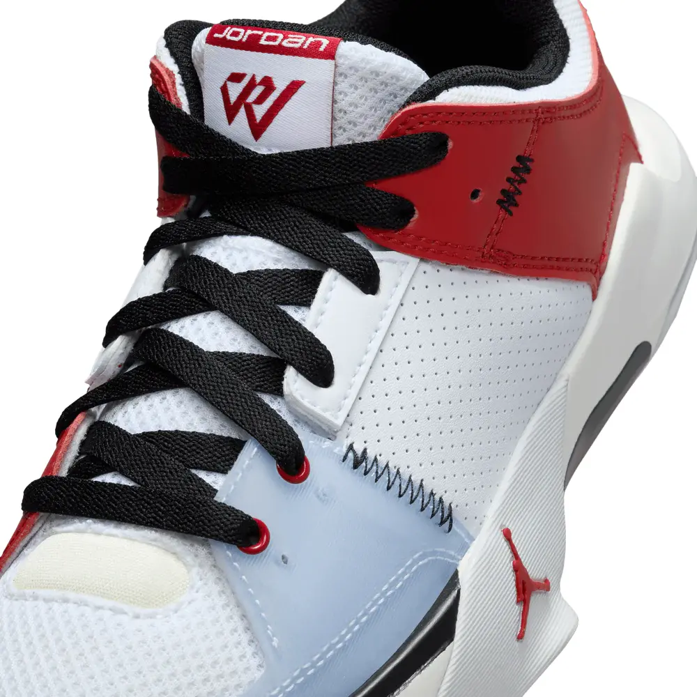 Giày Nike Jordan One Take 5 GS ‘White Black Red’ FD2338-160 - Ảnh 5