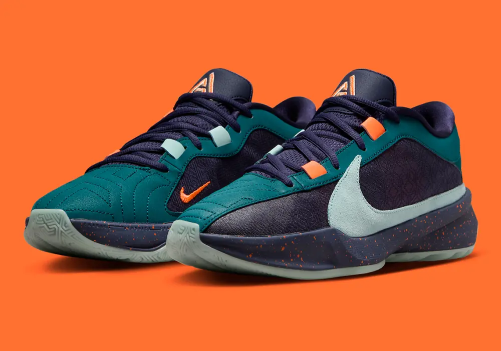 Alternative view of Giày Nike Zoom Freak 5 ‘Navy’ DX4985-300