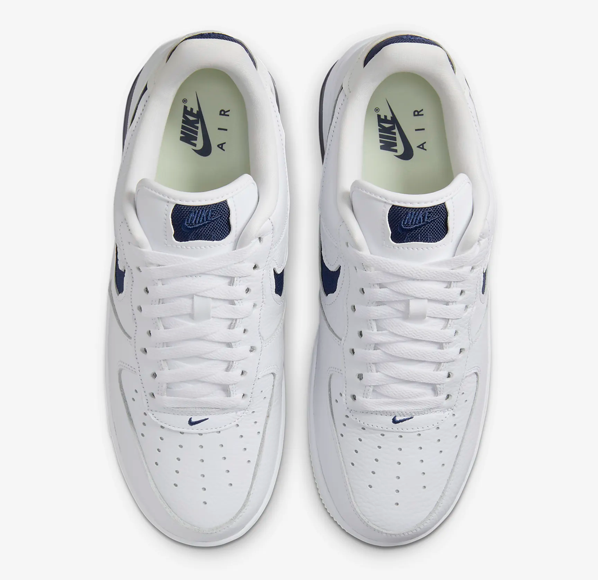 Giày Nike Air Force 1 Low EVO ‘White Midnight Navy’ HF3630-102 - Ảnh 4