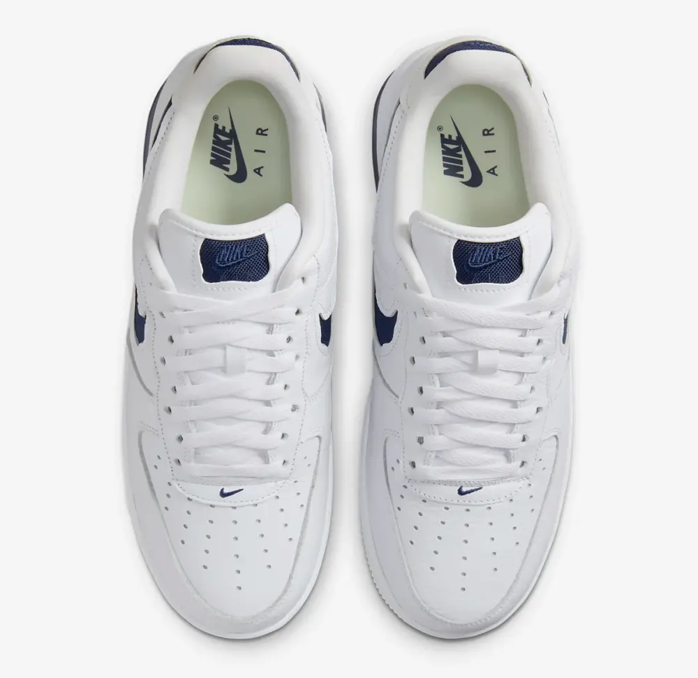 Giày Nike Air Force 1 Low EVO ‘White Midnight Navy’ HF3630-102 - Ảnh 4